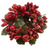 WINTER COLLAGE RED BERRY NAPKIN RING