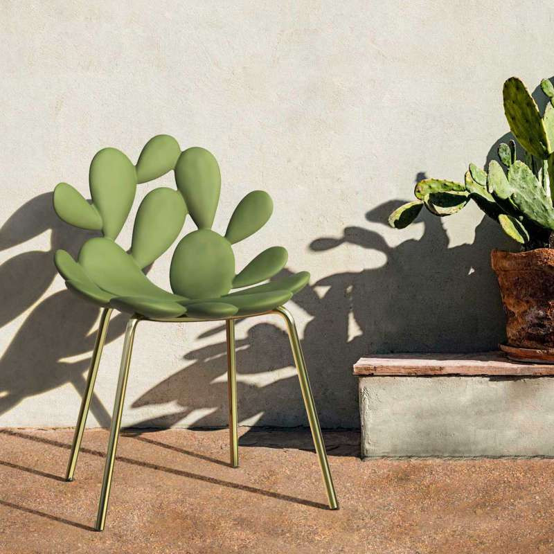 CACTUS Set 2 Cuscini per sedia sedie sfoderabili - Cieffepi Home Collections