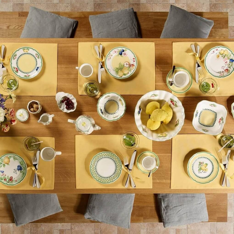 Set 6 Pz Tazze da Colazione con Piattino French Garden Villeroy & Boch  10-2281-1230