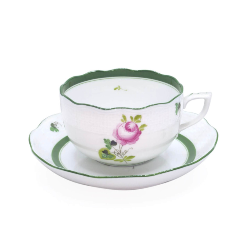 TEA CUP WITH SAUCER 18 CL VIEILLE ROSE VRH 724