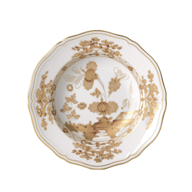 SOUP PLATE 24 CM, GOLD COLLECTION ORIENTE ITALIANO