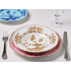 SOUP PLATE 24 CM, GOLD COLLECTION ORIENTE ITALIANO