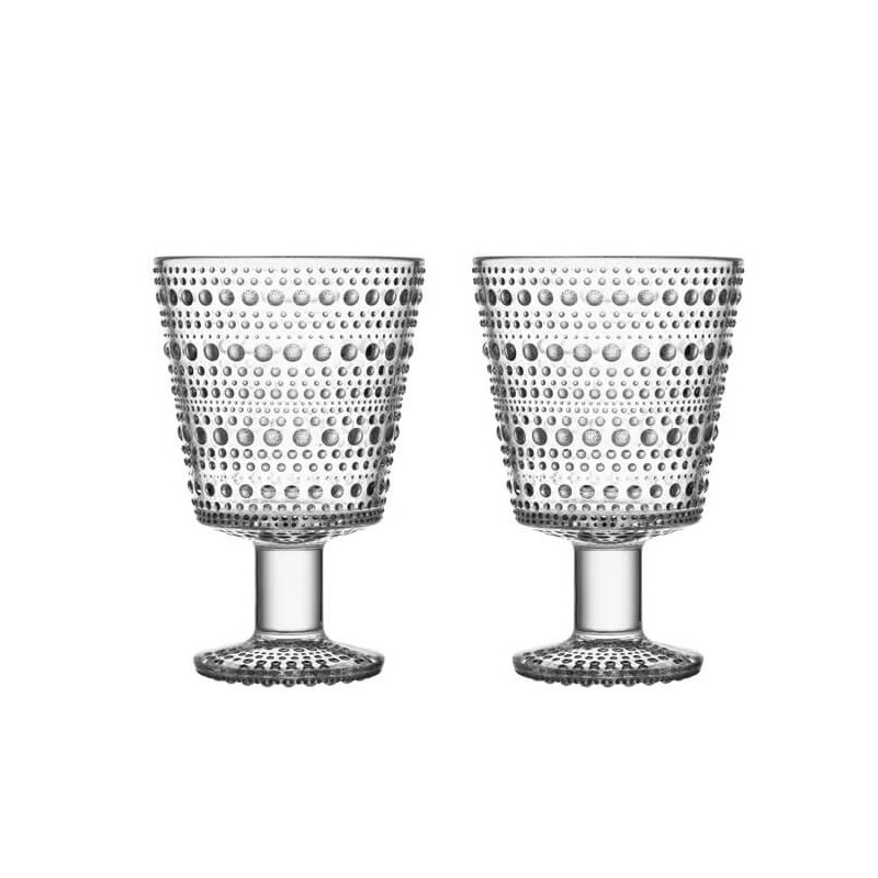 SET OF 2 WATER GOBLETS, KASTEHELMI