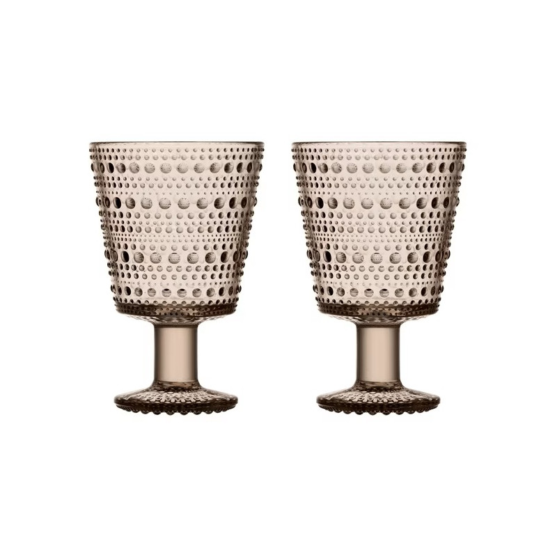 SET OF 2 WATER GOBLETS, KASTEHELMI