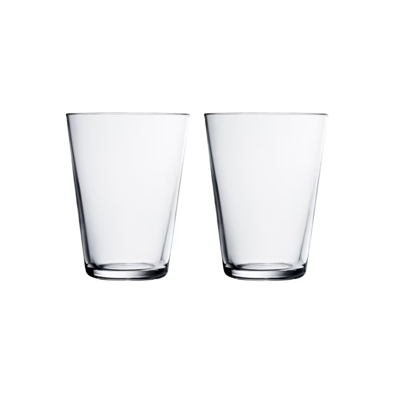 SET OF 2 WATER GLASSES, KARTIO