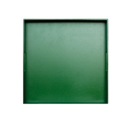 VASSOIO QUADRATO 45 CM - MONOCOLOR VERDE PRATO