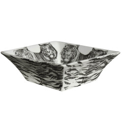 MEDIUM SQUARED BOWL TIGER 15,5 CM - WILD SPIRIT