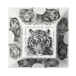 MEDIUM SQUARED BOWL TIGER 15,5 CM - WILD SPIRIT