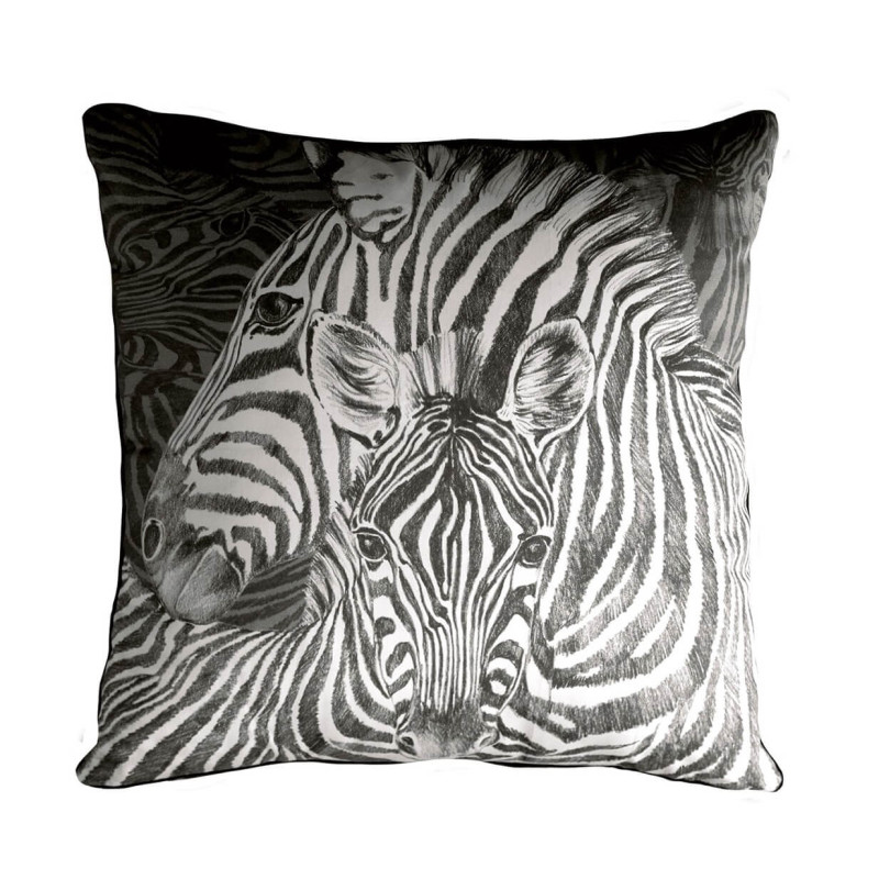 CUSCINO QUADRATO ZEBRA 48 CM - WILD SPIRIT