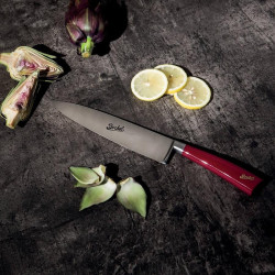 SET OF 3 CHEF KNIVES, RED ELEGANCE