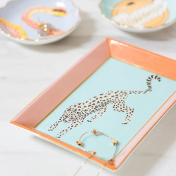 CHEETAH POCKET EMPTIER TRAY, 17 x 12 CM