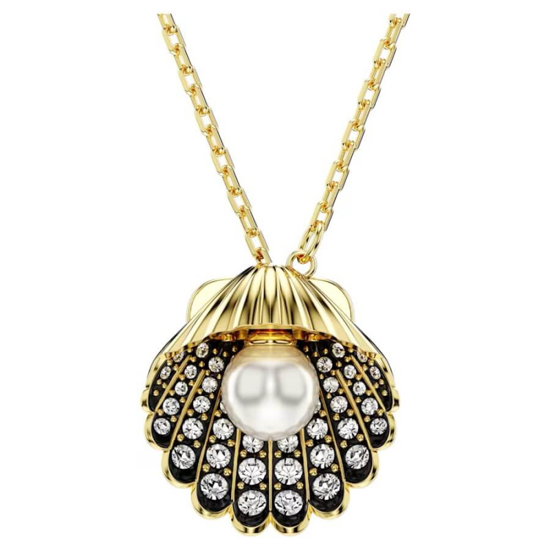 IDYLLIA Y PENDANTE, SHELL, WHITE, GOLD PLATED 5683968