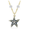 IDYLLIA PENDANT, STARFISH, MULTICOLORED, GOLD PLATED 5684116