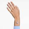 IDYLLIA BRACELET, FLOWER, BLUE, RHODIUM PLATED 5680014