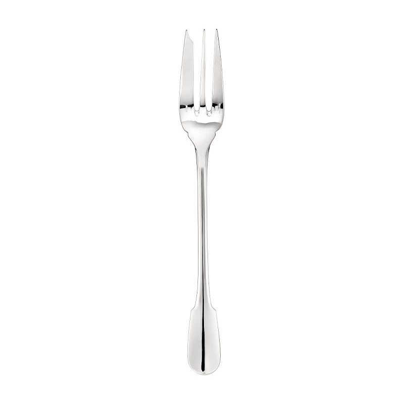 SILVER PLATED SERVING FORK 0016007 CLUNY