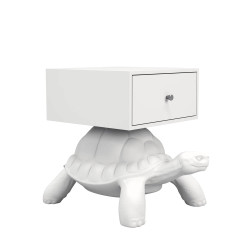 TABLE BED TURTLE CARRY, WHITE