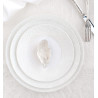 SOUP PLATE 23 CM, ECUME PEARL