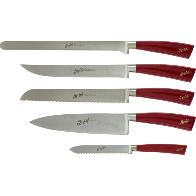 SET OF 5 CHEF KNIVES, ELEGANCE