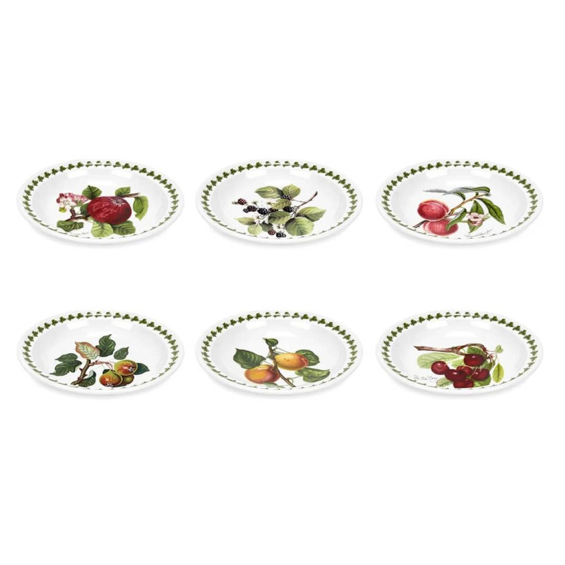 SET OF 6 SOUP PLATES 20 CM, POMONA