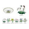 SET OF 6 SOUP PLATES 20 CM, BOTANIC GARDEN