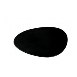 BLACK SERVING PLATE 40x32 CM, COLOMBINA