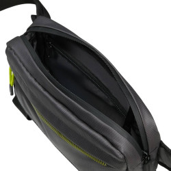 BLACK & LIME SLING BAG, URBAN TRACK