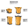 4 IN 1 FOLDABLE DUFFLE BAG, ECODIVER