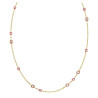 COLLANA LUNGA IMBER, ROSA, PLACCATURA ORO 5682533