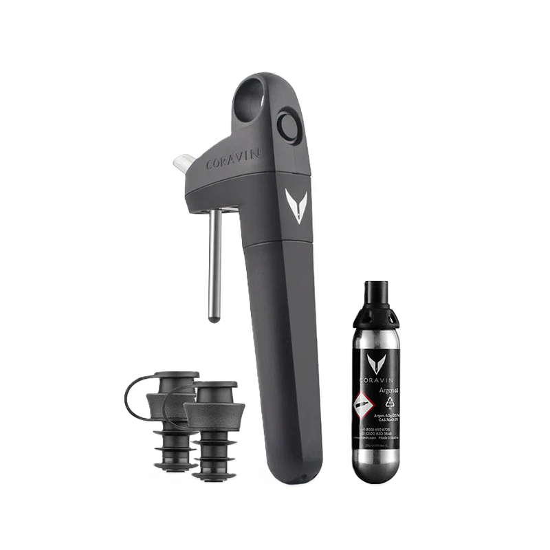 PIVOT CORAVIN SYSTEM, BLACK WINE POURING 4 pcs