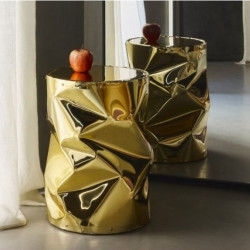 TAB-U STOOL 43 CM, GOLD