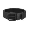 BLACK LEATHER BELT 35 MM - 129431