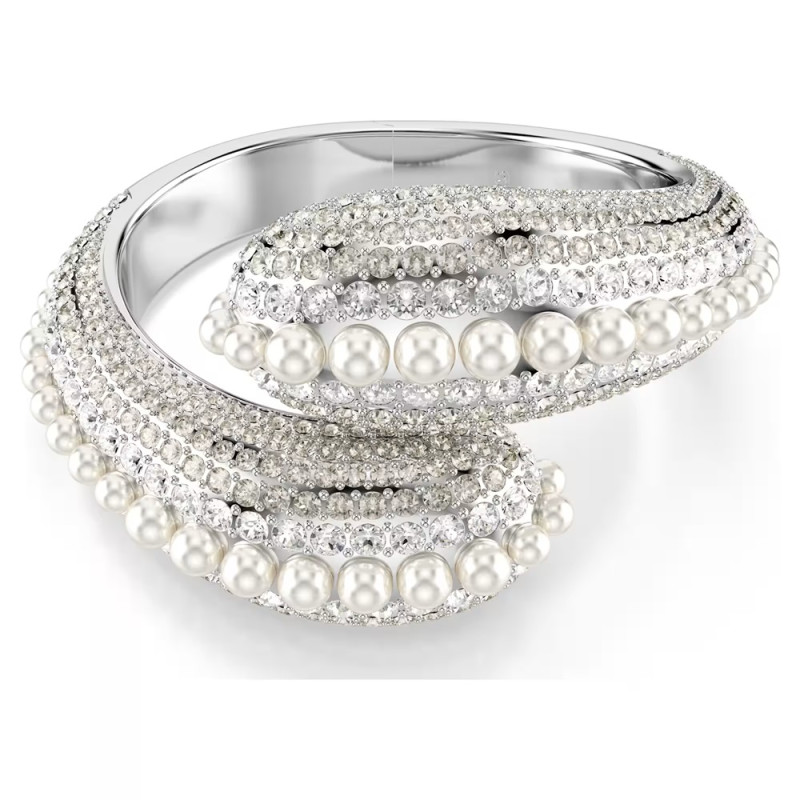 SUBLIMA BANGLE, CRYSTAL PEARL