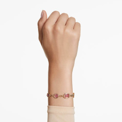 IMBER BRACELET, PINK, GOLD TONE PLATED 5684537