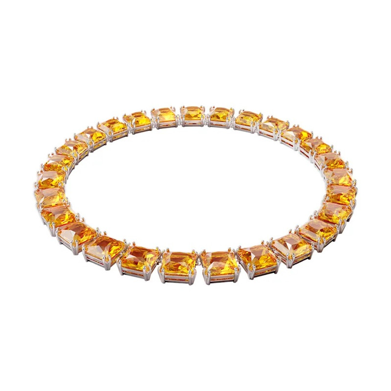 COLLANA MILLENIA TAGLIO SQUARE GIALLO PLACCATA COLOR ORO 5609705