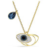 SYMBOLICA PENDANT BLUE, GOLD TONE PLATED 5692178