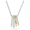 HYPERBOLA: PENDANT WHITE, MIXED PLATED 5696626