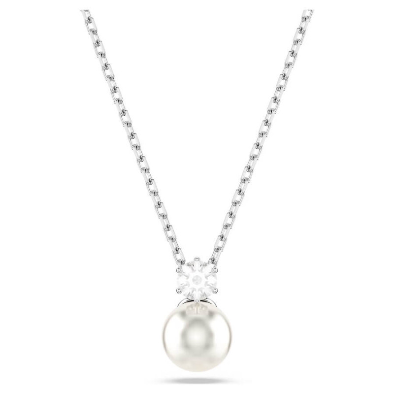 MATRIX PENDANT WHITE, RHODIUM PLATED  5693897