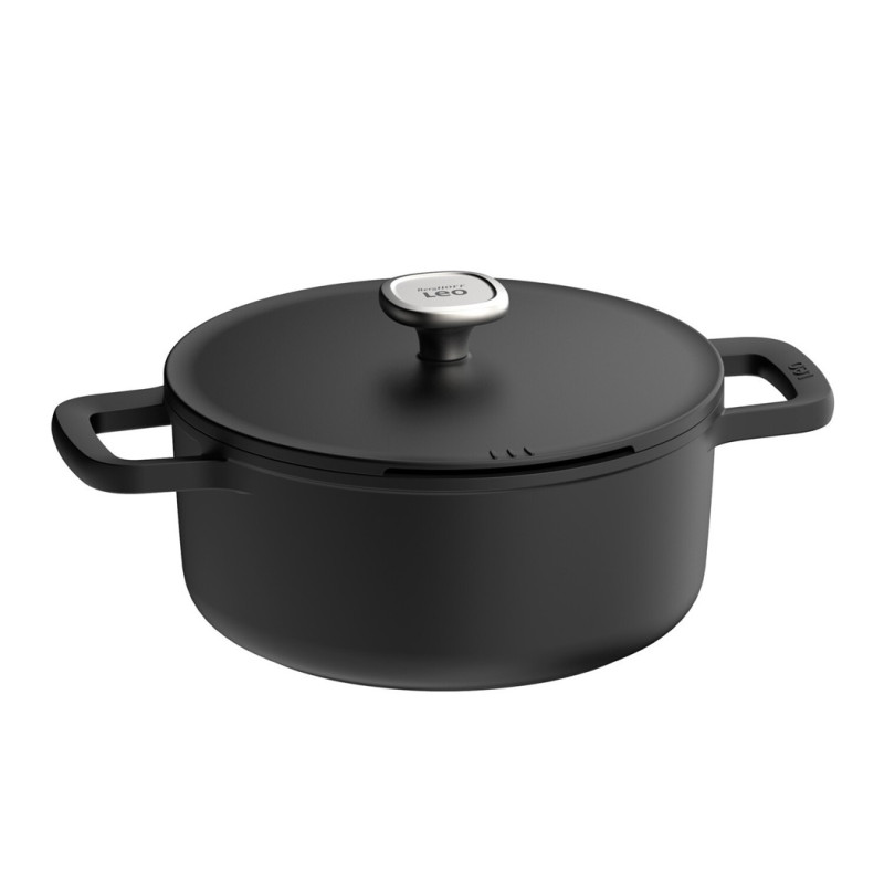 STOCKPOT 24 CM WITH LID, LEO PHANTOM