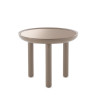 K-TOP TABLE 4294/TU, TAUPE MIRROR + COPPER