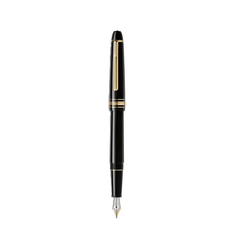 MEISTERSTÜCK FOUNTAIN PEN, BLACK & GOLD