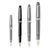 MEISTERSTÜCK FOUNTAIN PEN, BLACK & PLATINUM