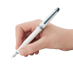 MEISTERSTUCK FOUNTAIN PEN, WHITE GLACIER