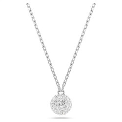 DEXTERA PENDANT, WHITE, RHODIUM PLATED 5693206