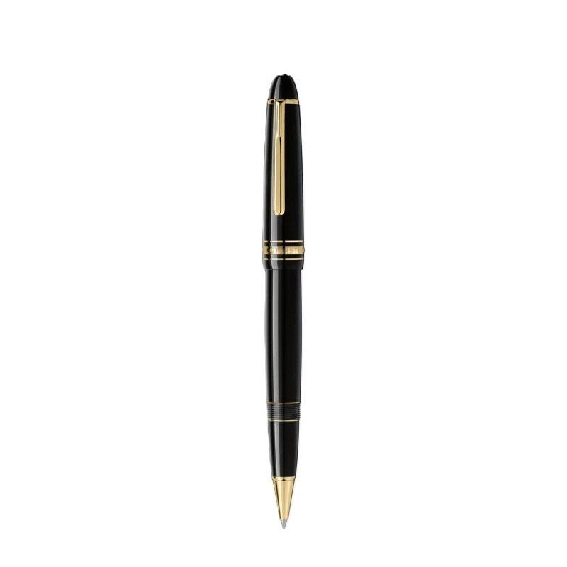 MEISTERSTÜCK ROLLERBALL PEN, BLACK & GOLD