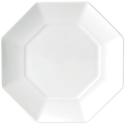 PORCELAIN OCTAGONAL DESSERT...