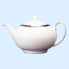 PORCELAIN TEAPOT STERLING