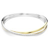 HYPERBOLA BANGLE, MIXED METAL FINISH