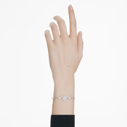 IDYLLIA BRACELET, WHITE, RHODIUM PLATED 5691485