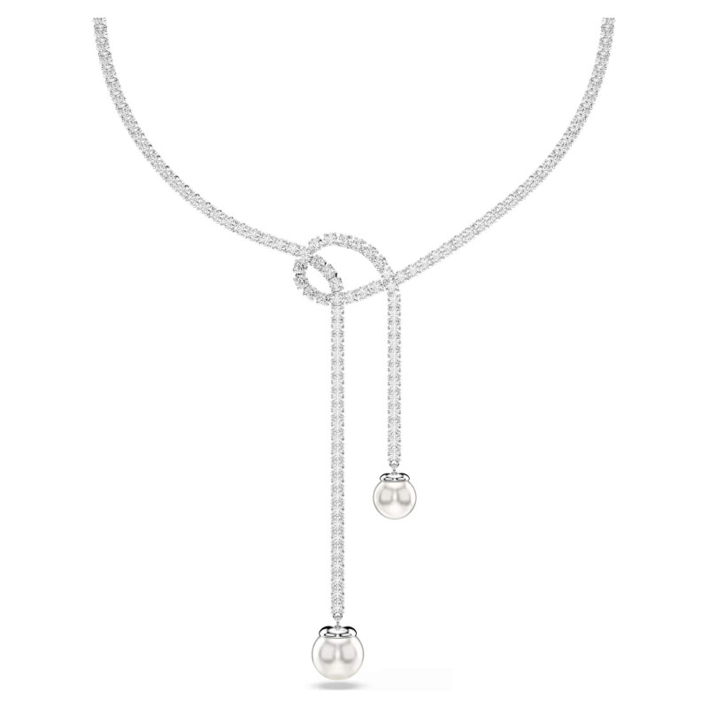 MATRIX: NECKLACE WHITE, RHODIUM PLATED 5692416