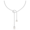 MATRIX: NECKLACE WHITE, RHODIUM PLATED 5692416